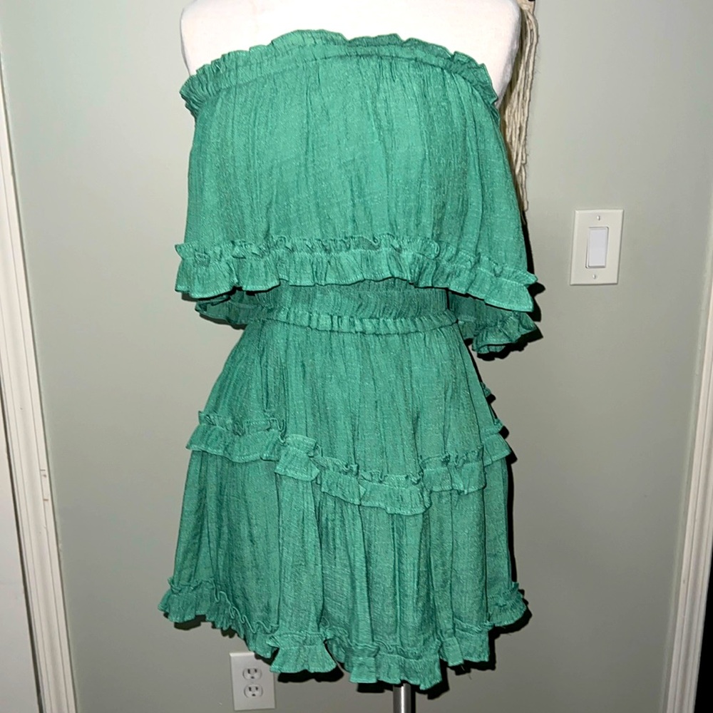 Strapless romper. Brand new. Never worn